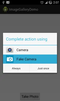 Fake Camera android App screenshot 7